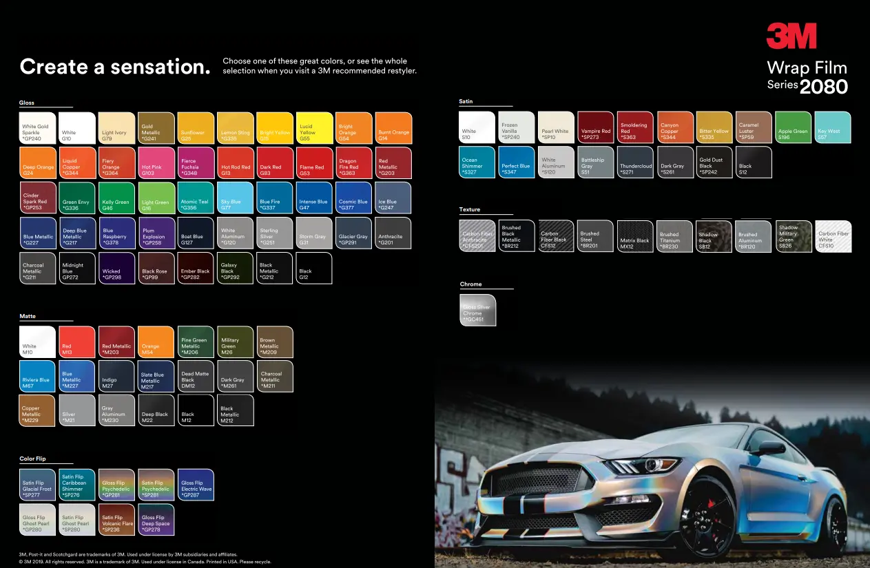 3M Vinyl Catalogue